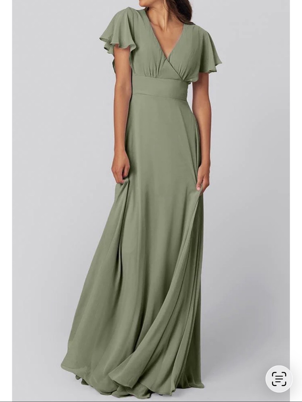 Kennedy Blue Sage Green Luca Dress